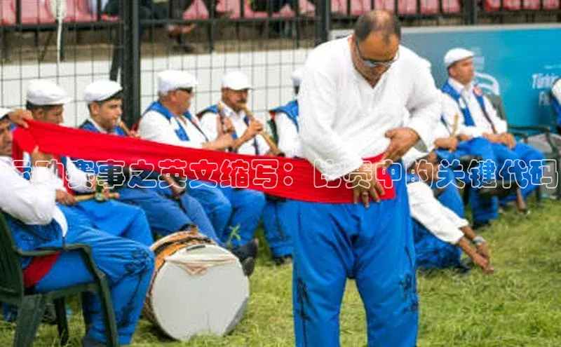 运动赛事之英文缩写：比赛中的关键代码